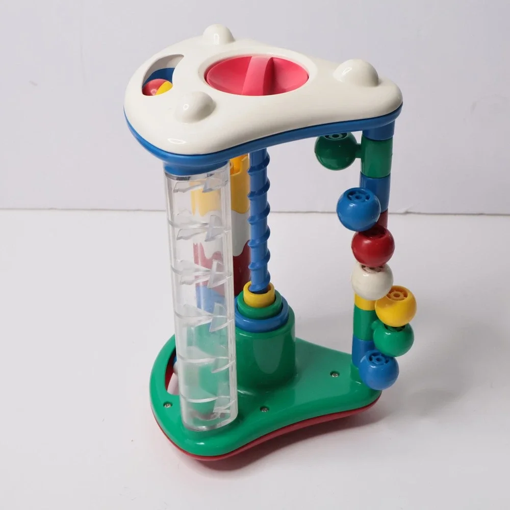 VTG Prime‎ Time Playthings Activity Center Sensory Toy Primary Colors 90s TOMY
